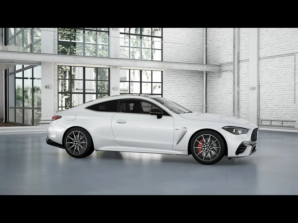New 2026 MANUFAKTUR Moonlight White Metallic Mercedes-Benz AMG® CLE 53 4MATIC+ Coupe image 9