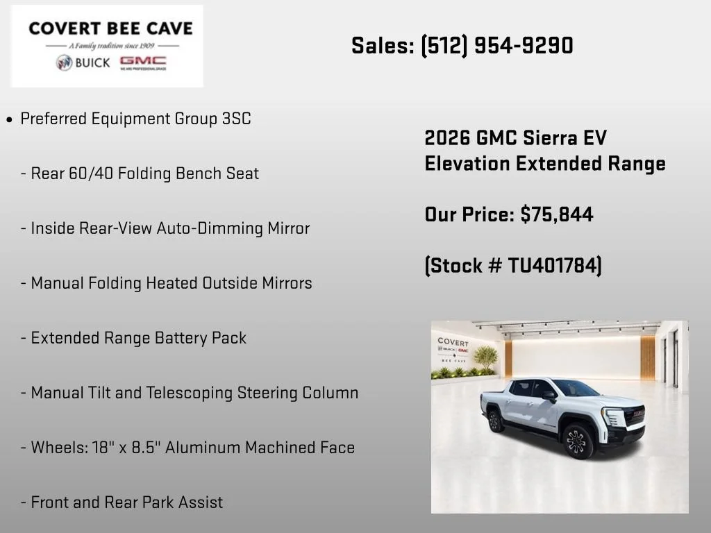 2026 GMC Sierra EV Elevation - Photo 7