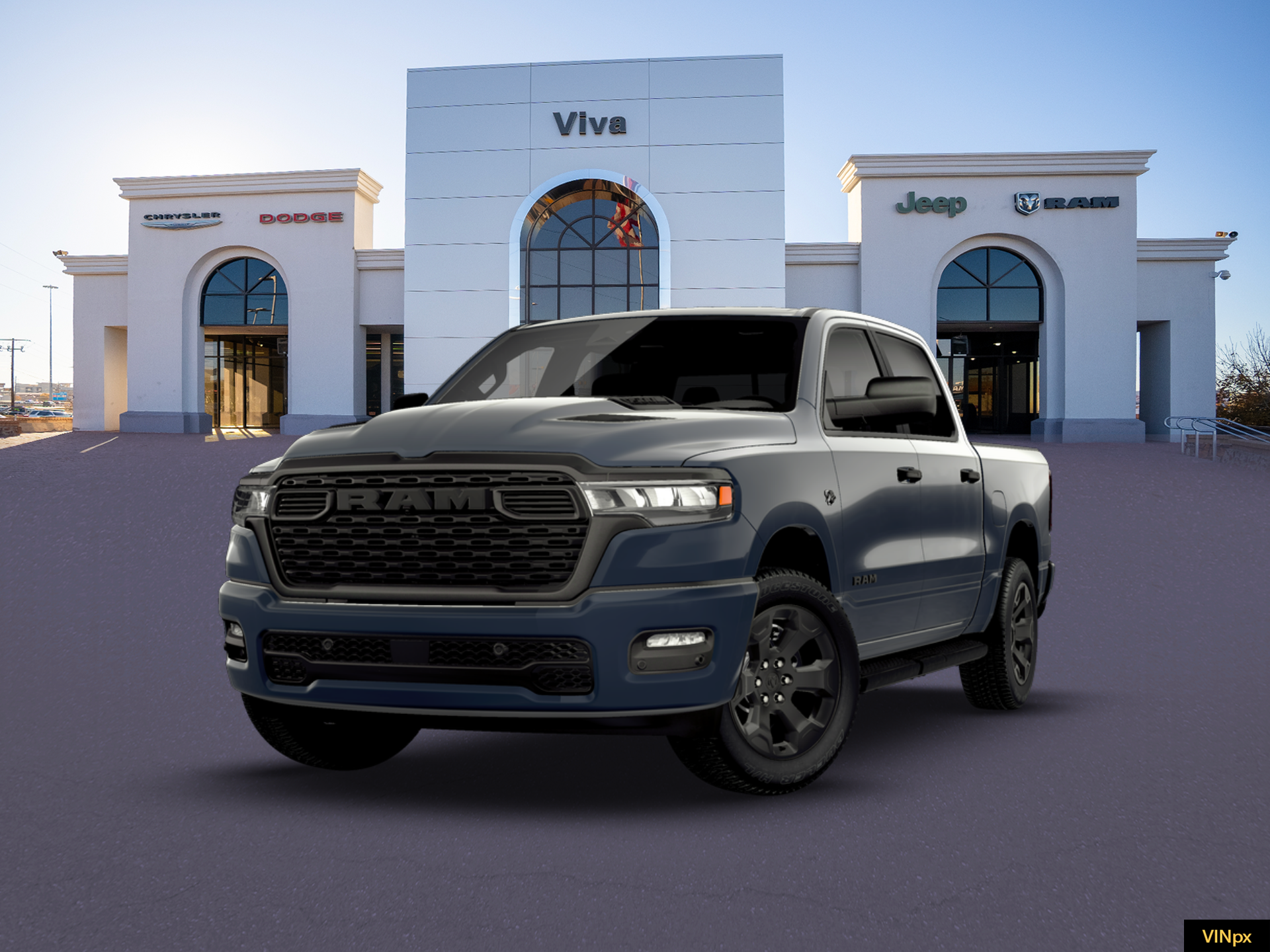 New 2026 Forged Blue Metallic Exterior Paint RAM Express image 13