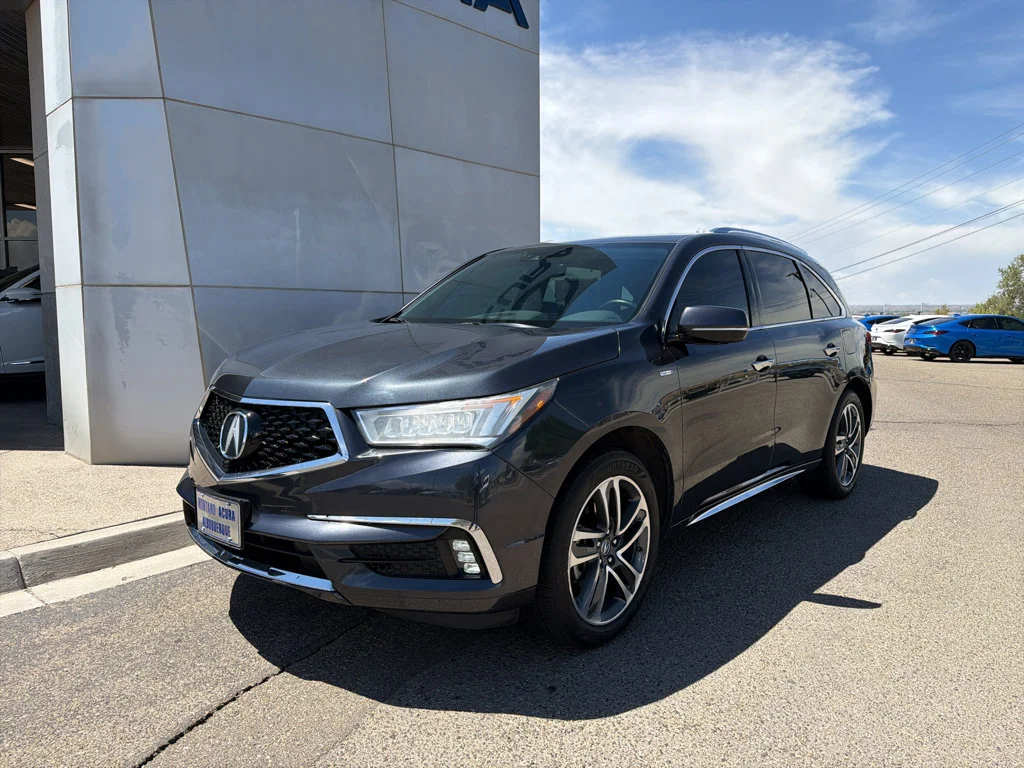 Used 2019 Gunmetal Metallic Acura Sport-Hybrid SH-AWD with Advance Package image 3