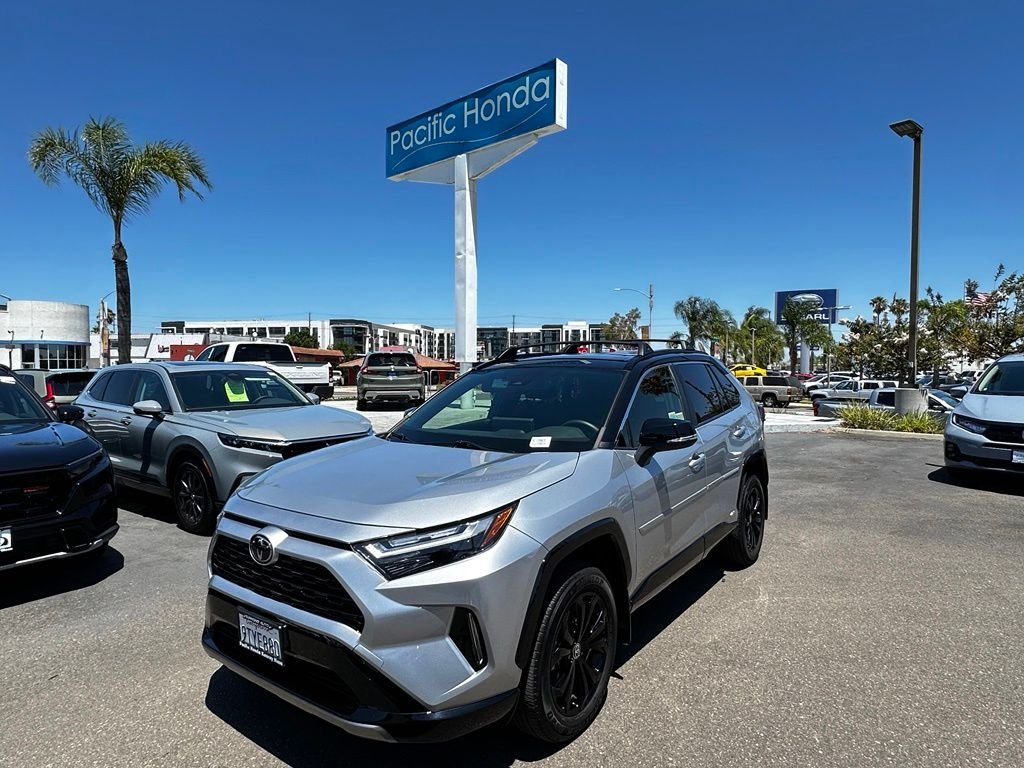 Used 2025 Silver Toyota XSE image 2