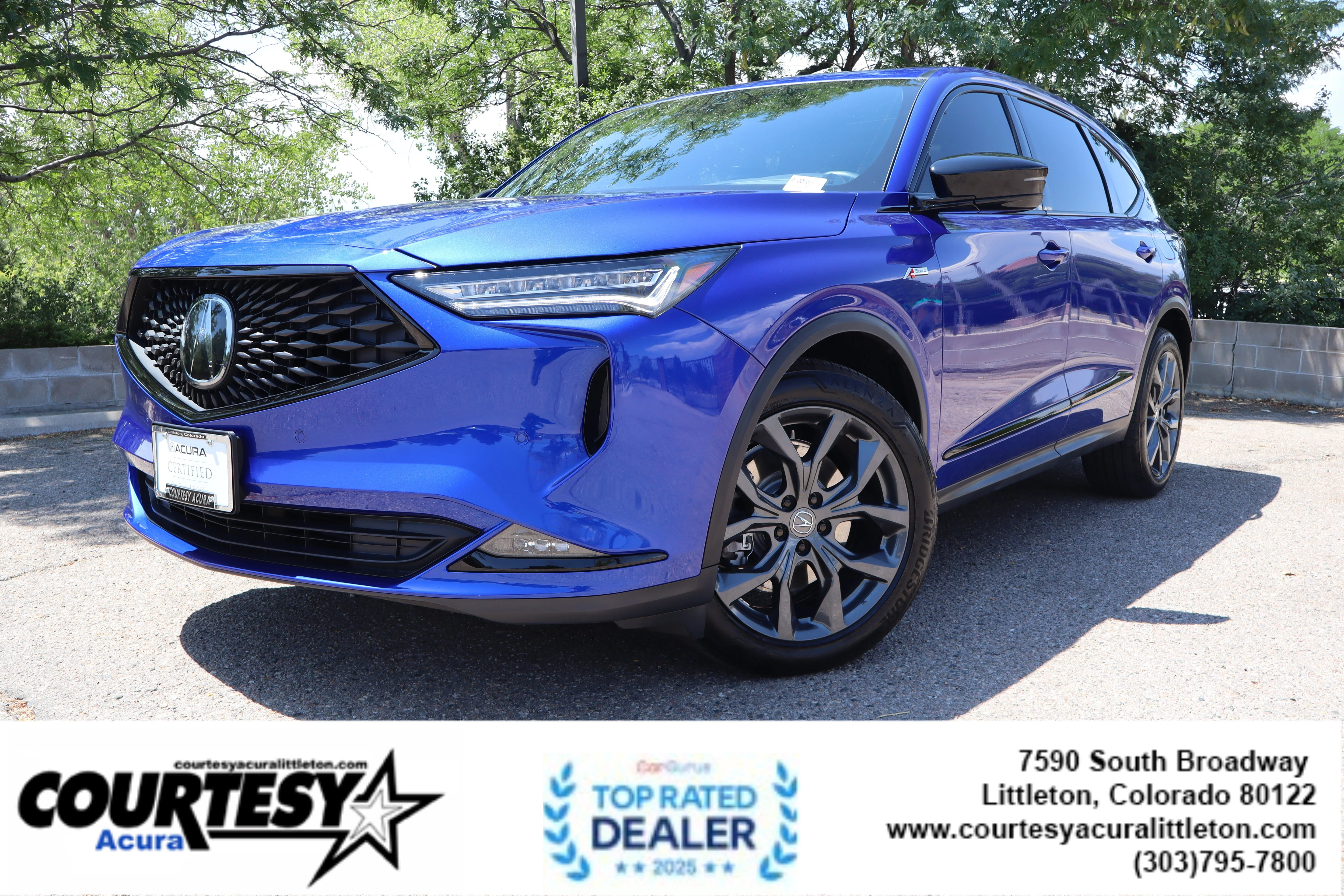 Certified Used 2024 Apex Blue Pearl Acura SH-AWD A-SPEC image 38