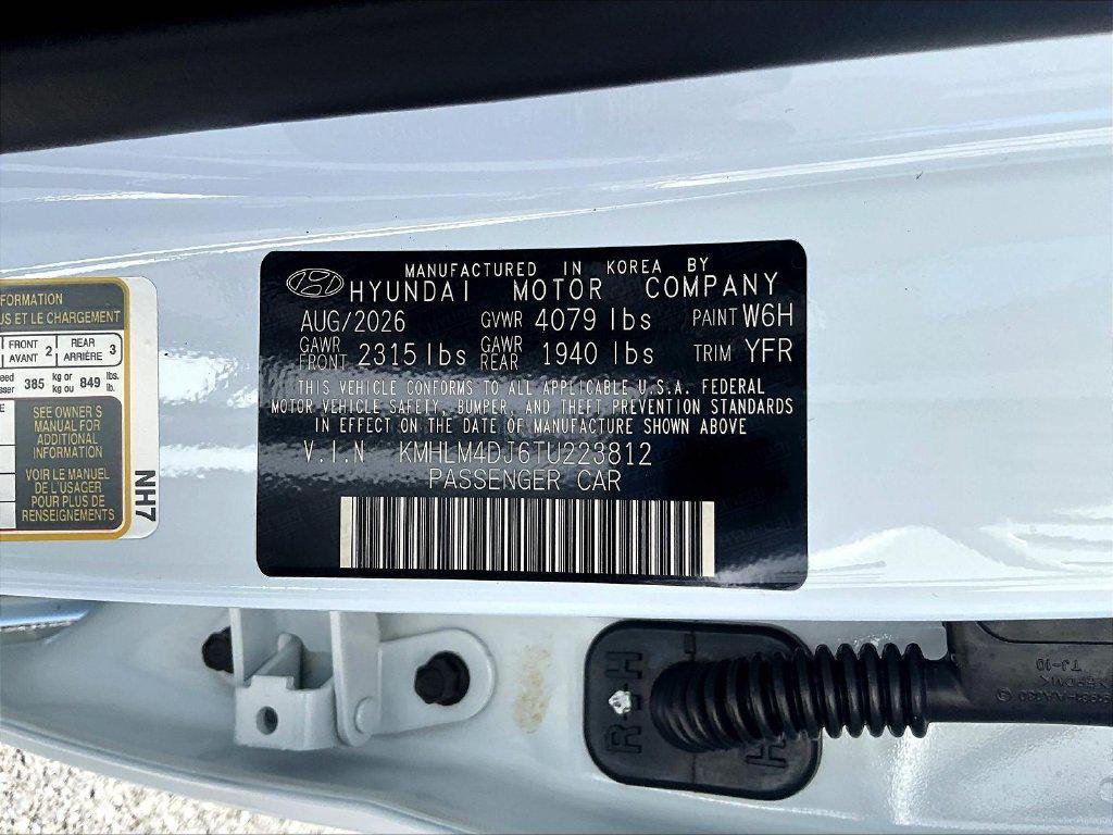 New 2026 White Hyundai Blue image 21
