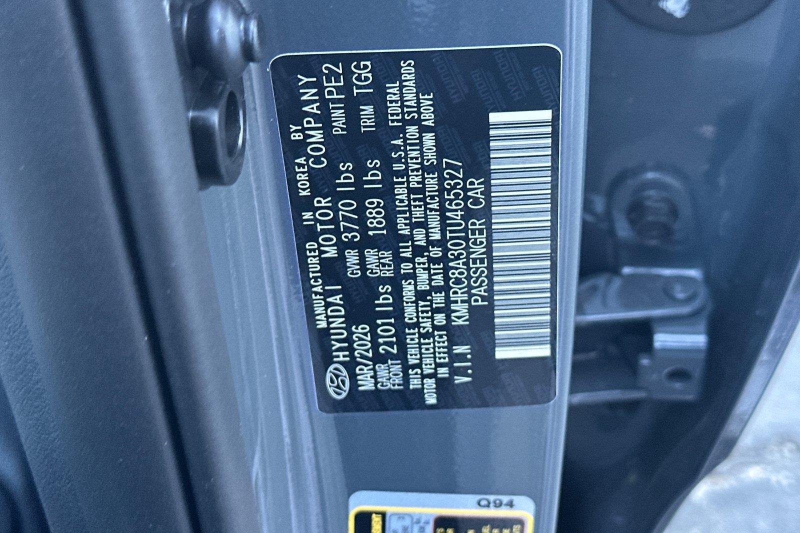 New 2026 Ecotronic Gray Hyundai SEL image 27