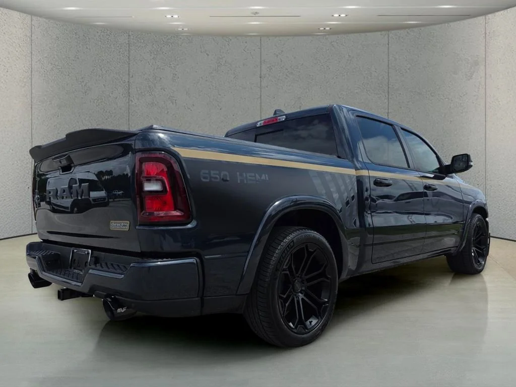 New 2026 Forged Blue Metallic Exterior Paint RAM Big Horn image 4