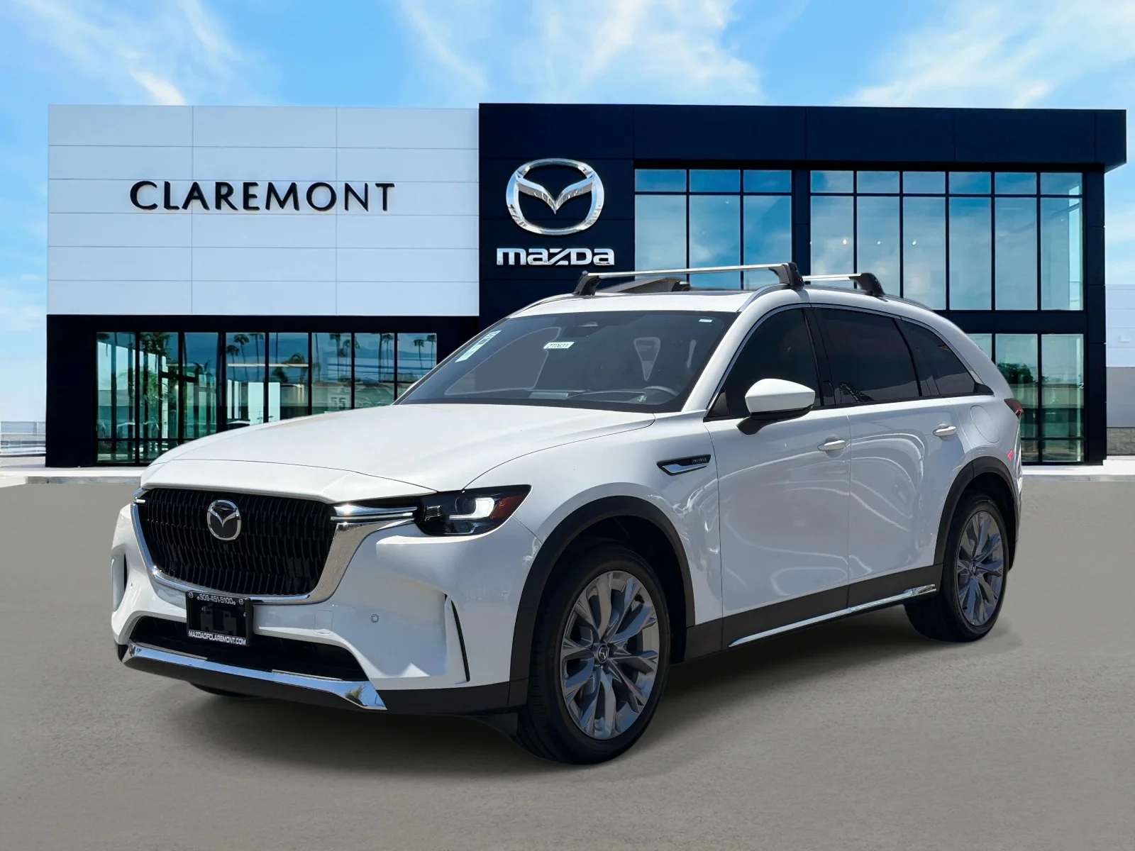 New 2026 Rhodium White Premium Mazda 3.3 Turbo Premium Plus AWD image 3