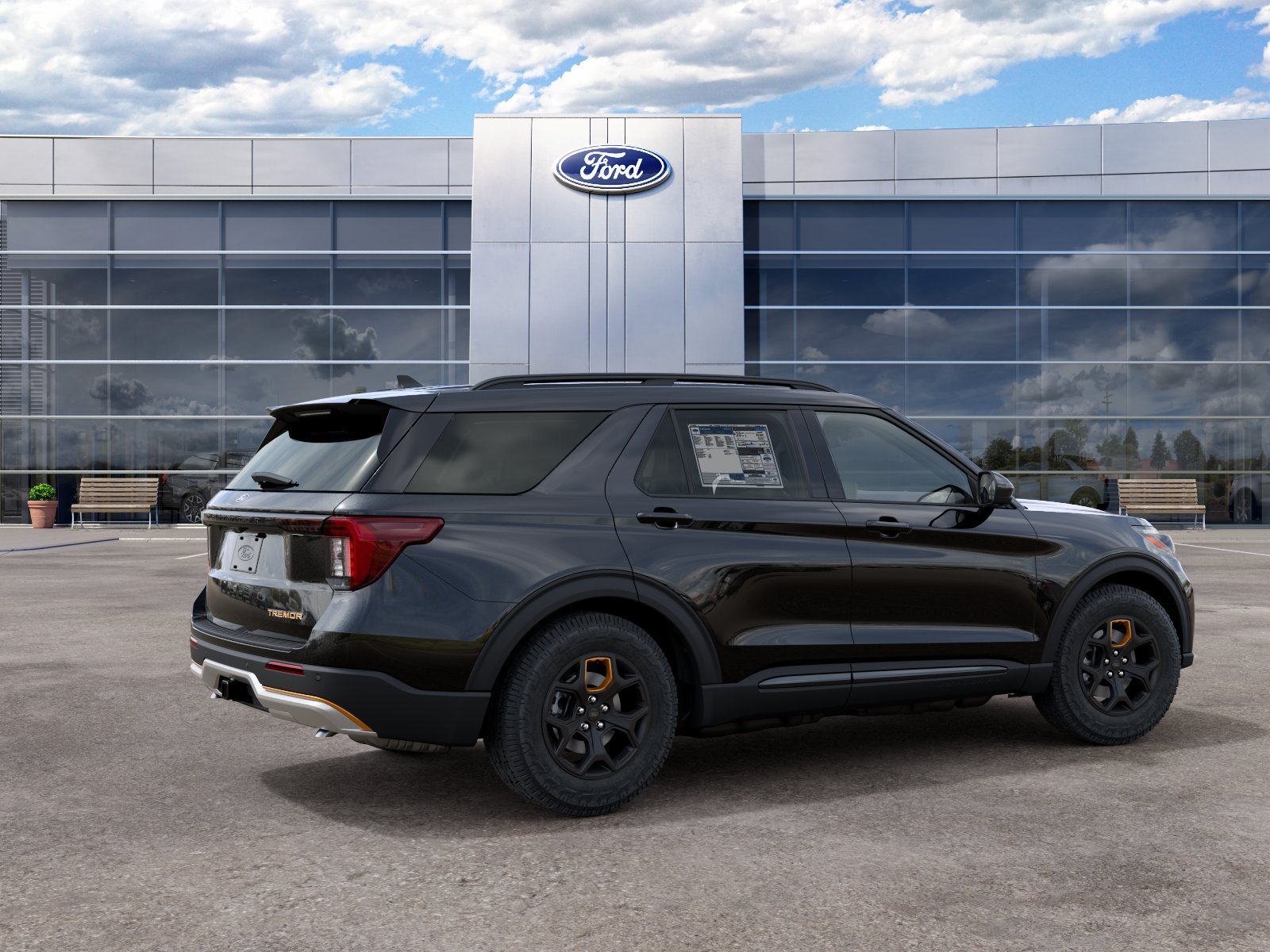 New 2027 Agate Black Metallic Ford Tremor® image 6