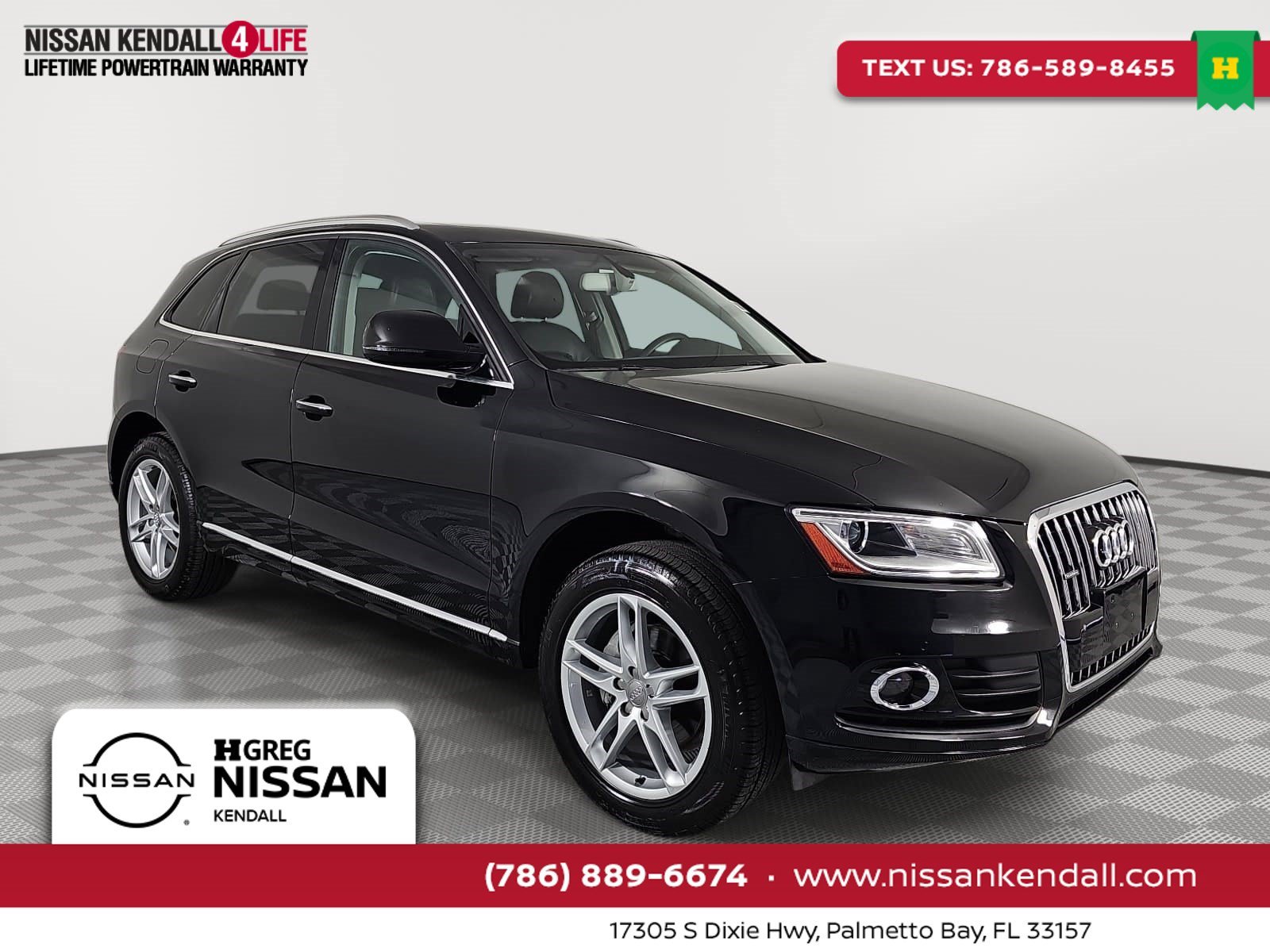 Used 2017 Black Audi 2.0T Premium Plus image 1