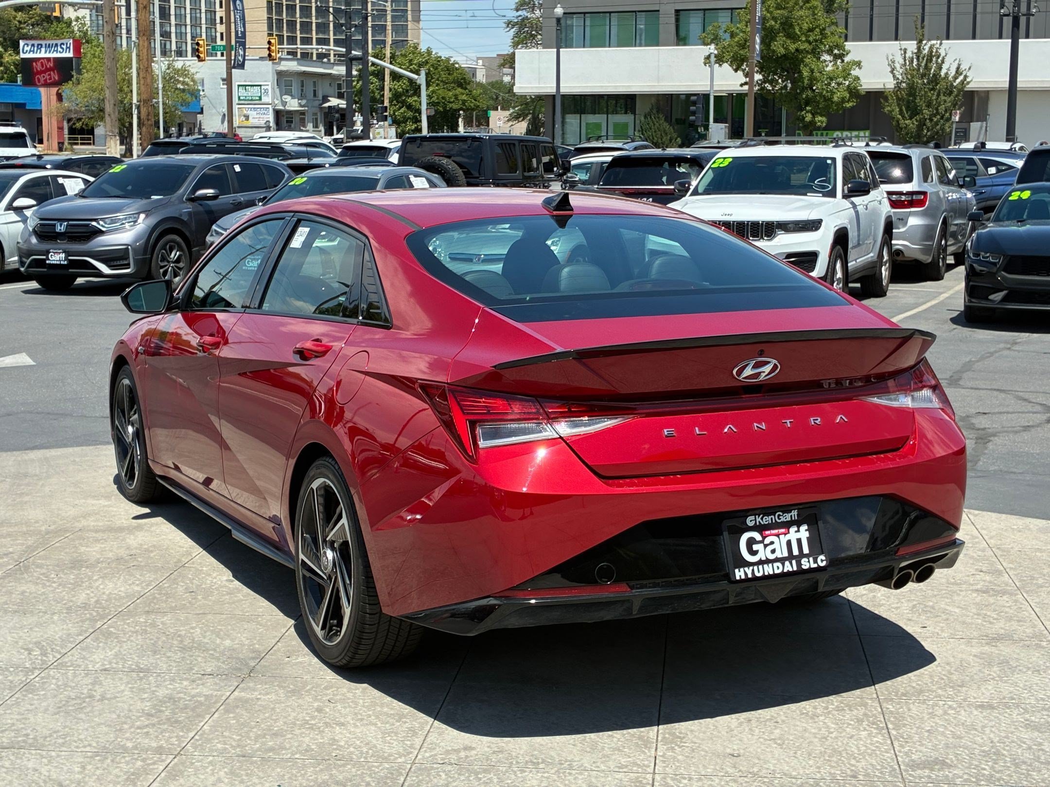 Certified Used 2023 Scarlet Red Pearl Hyundai N Line image 7