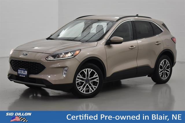 Certified Used 2020 Desert Gold Metallic Ford SEL image 1