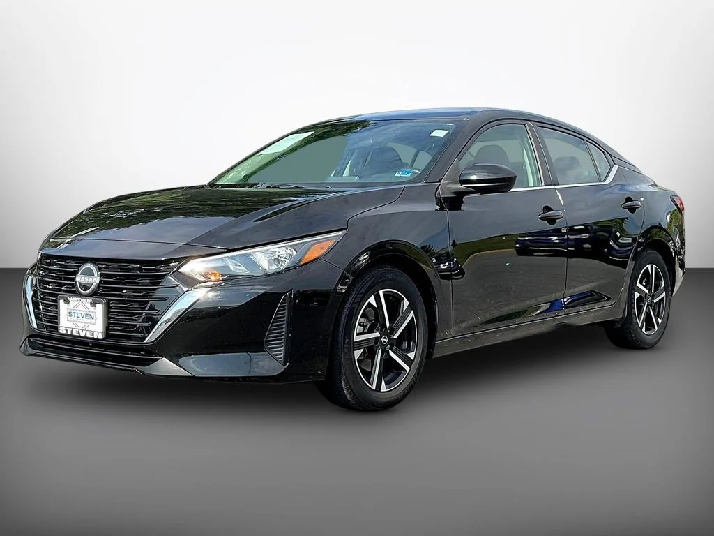 Used 2024 Super Black Nissan SV image 3