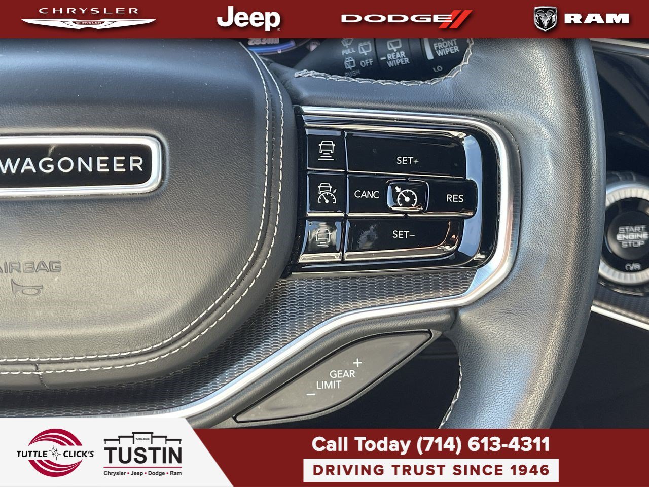 Used 2024 Diamond Black Crystal Pearlcoat Jeep Series II image 35