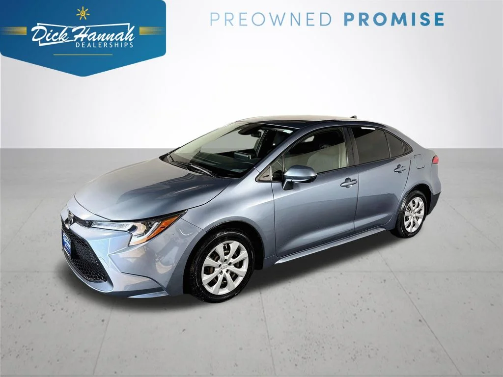 Used 2021 Gray Toyota LE image 1