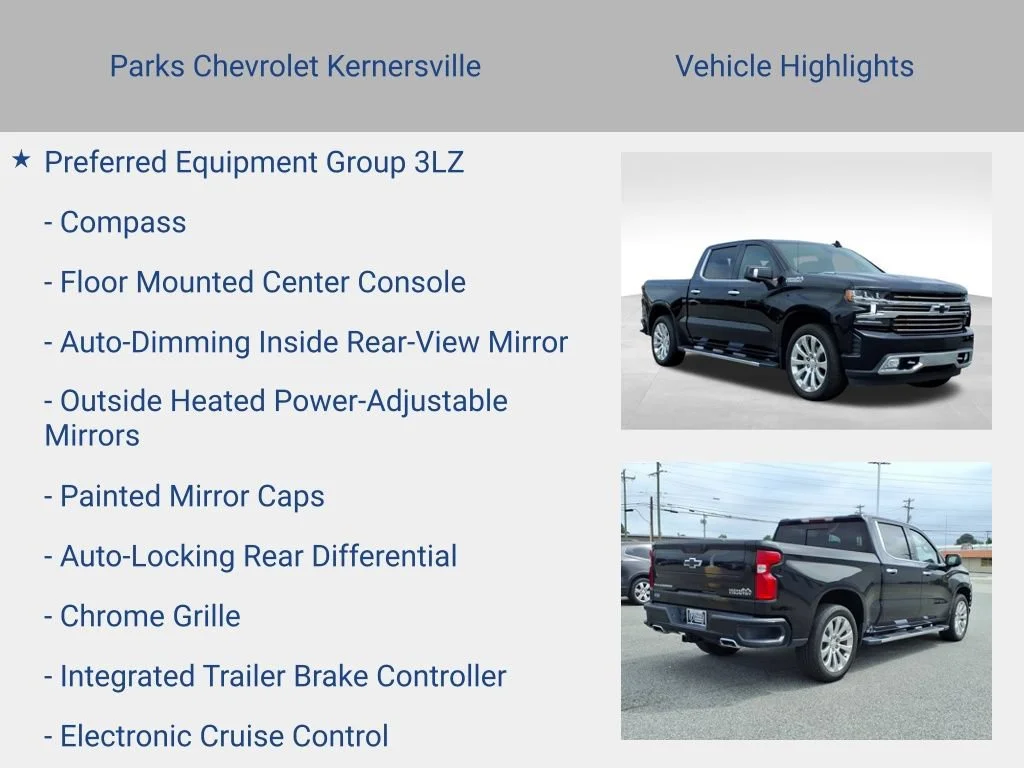 Certified Used 2021 BLACK Chevrolet High Country image 21