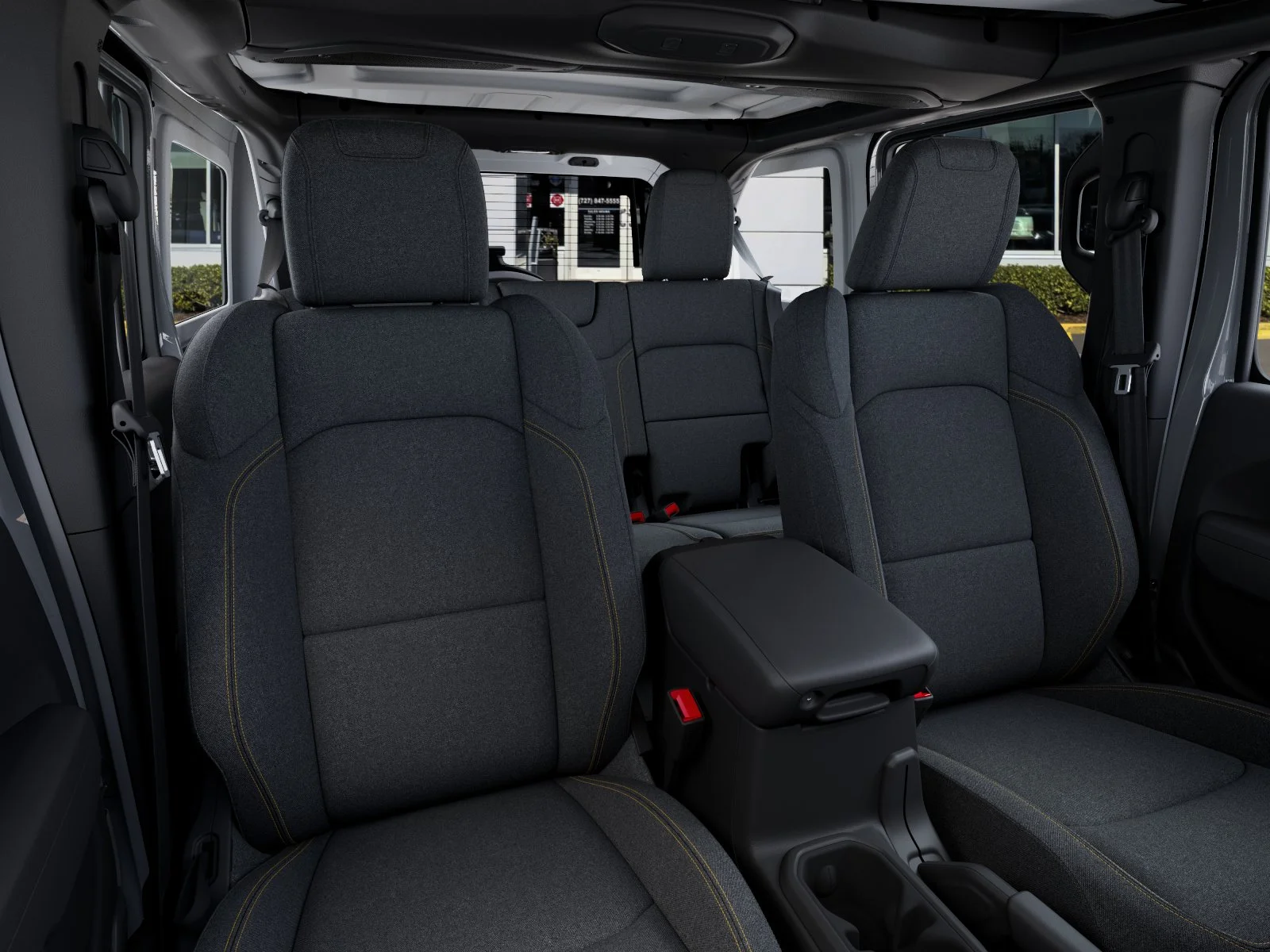New 2026 Bright White Clear-Coat Exterior Paint Jeep Sport S image 50