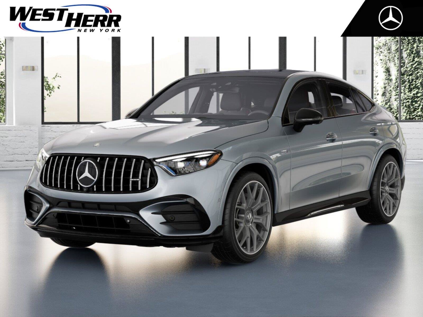 New 2027 Cirrus Silver Metallic Mercedes-Benz AMG® GLC 53 4MATIC+ Coupe image 42
