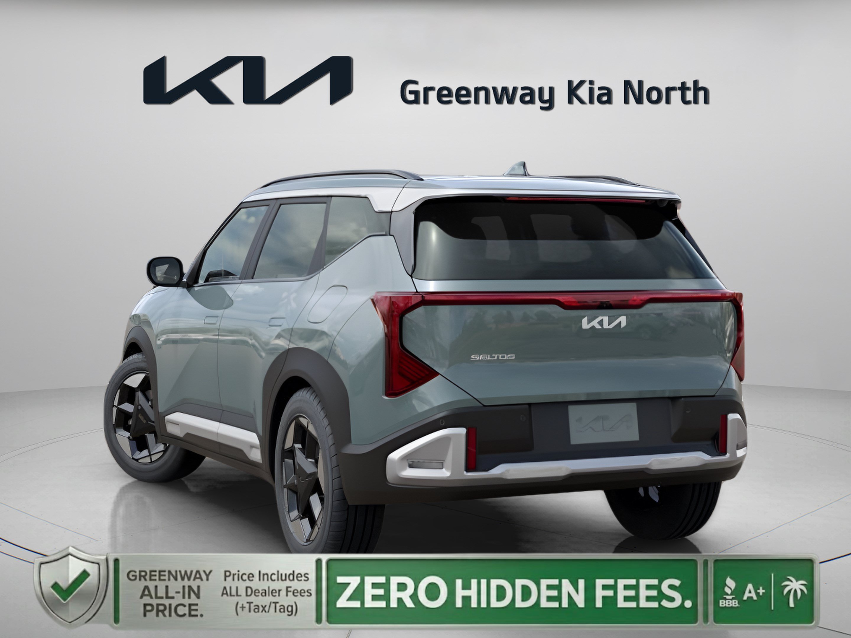 New 2027 Iceberg Green Kia EX image 5