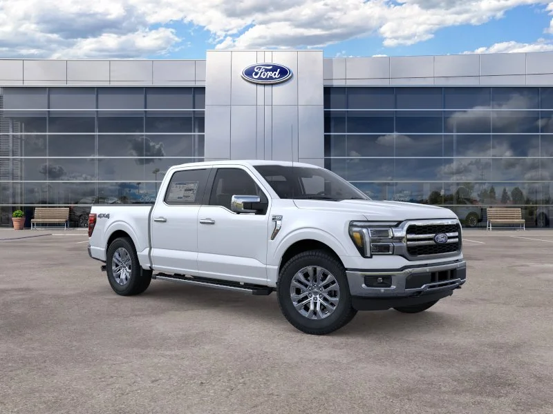 New 2026 Star White Metallic Tri-Coat Ford Lariat® image 7