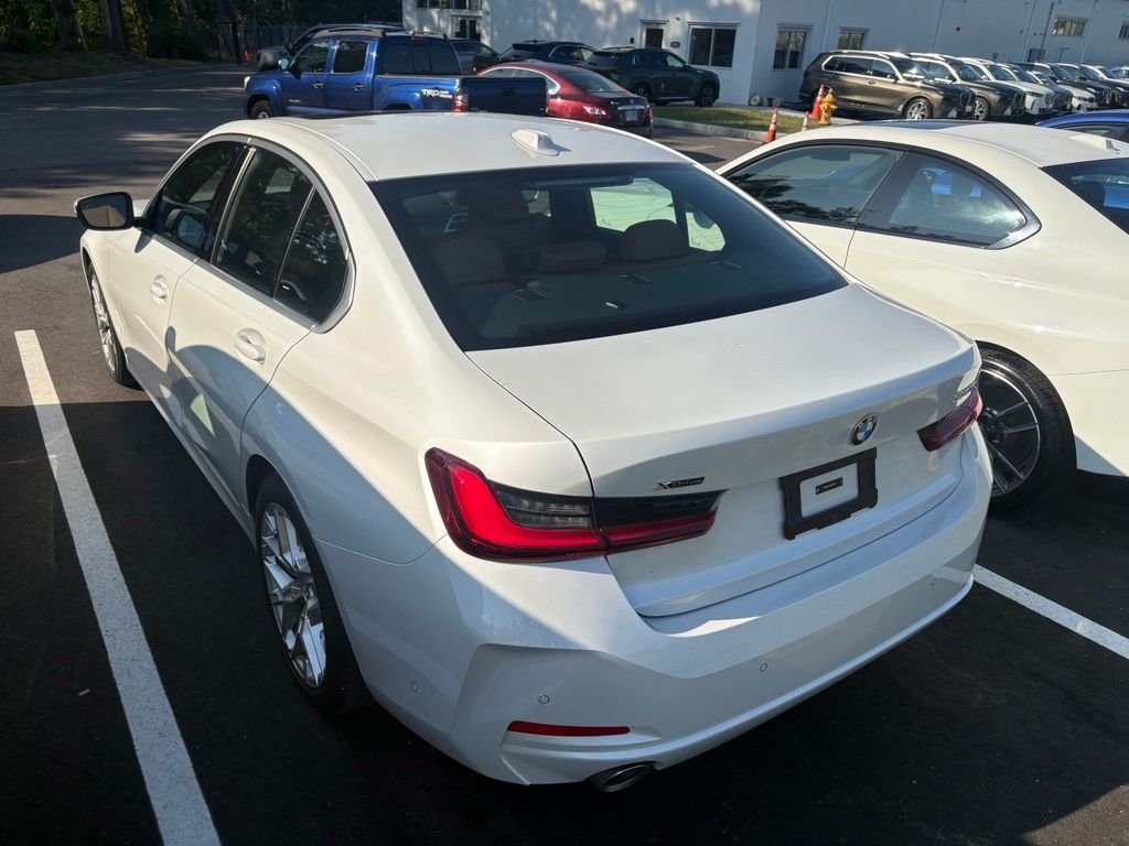 Certified Used 2025 Mineral White Metallic BMW 330i xDrive image 3