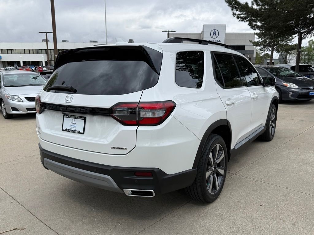 Certified Used 2025 Platinum White Pearl Honda AWD TRG image 6