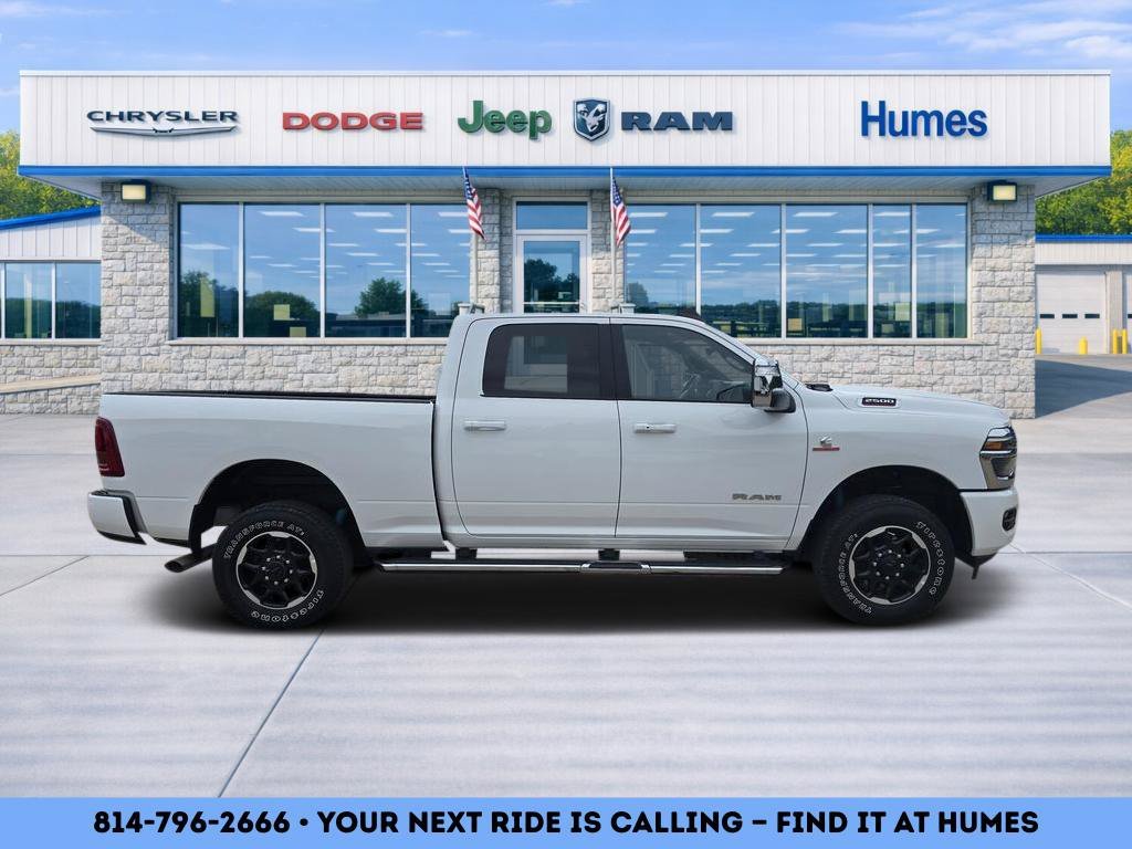 Used 2025 Bright White Clearcoat Ram Laramie image 2