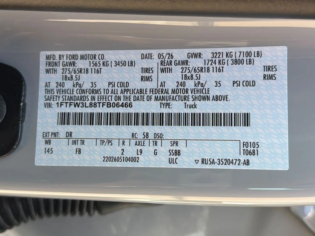 New 2026 Gray Ford Lariat image 29