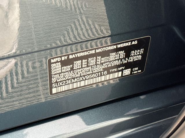 New 2027 Blue Ridge Mountain Metallic BMW xDrive40i image 34