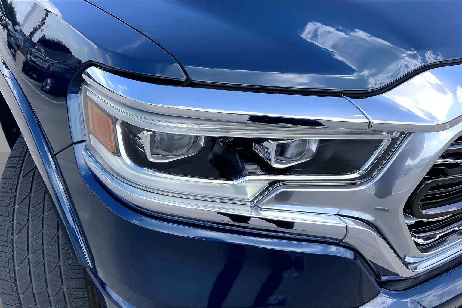 Used 2020 Patriot Blue Pearlcoat Ram Limited image 26