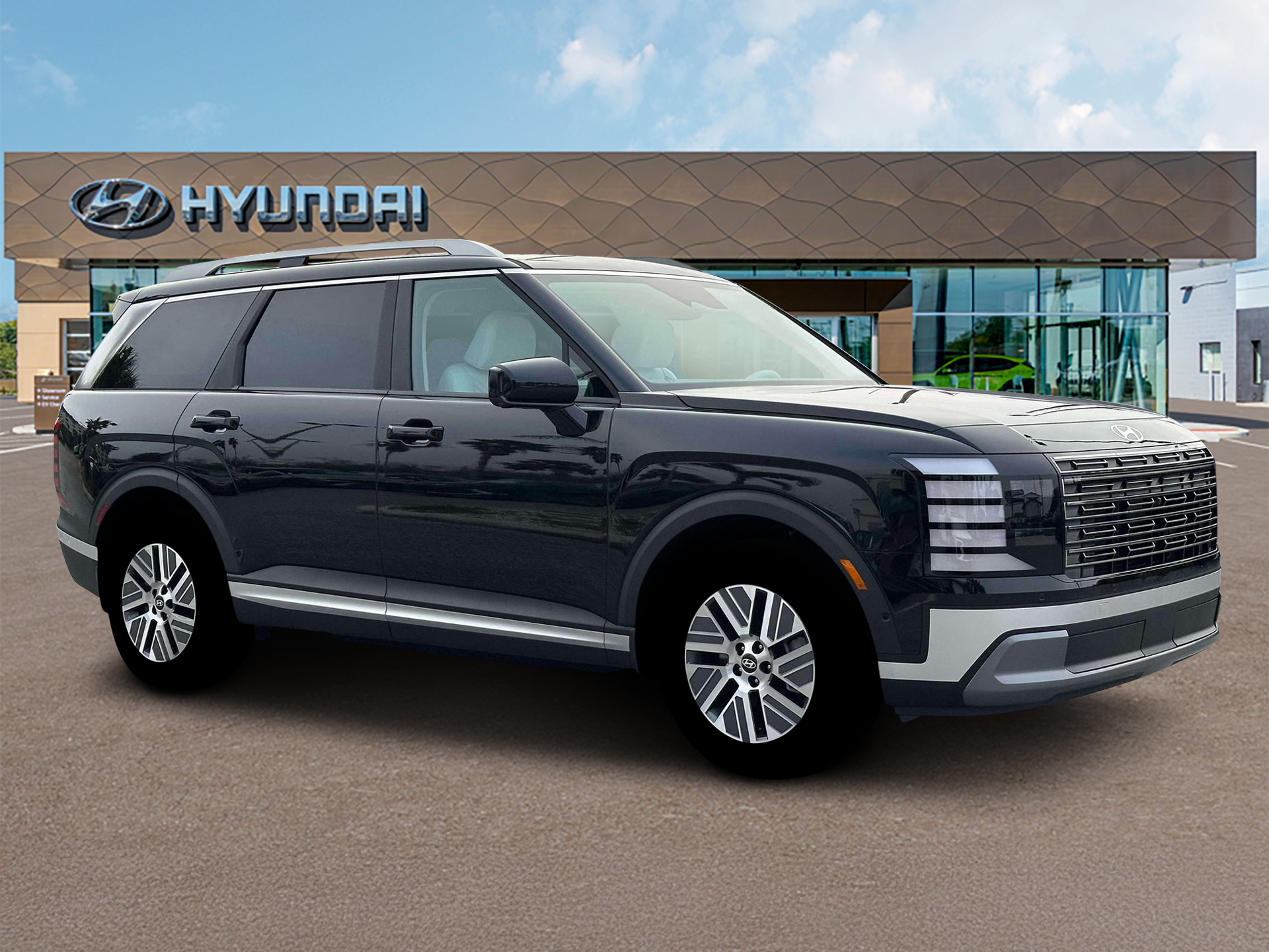 New 2026 Abyss Black Pearl Hyundai Blue SEL Premium 7P image 10