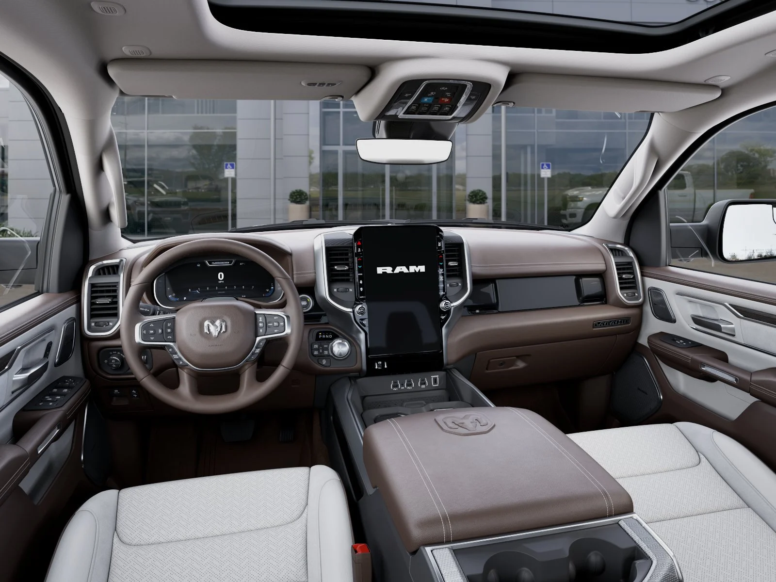 New 2026 Forged Blue Metallic Exterior Paint RAM Laramie image 14