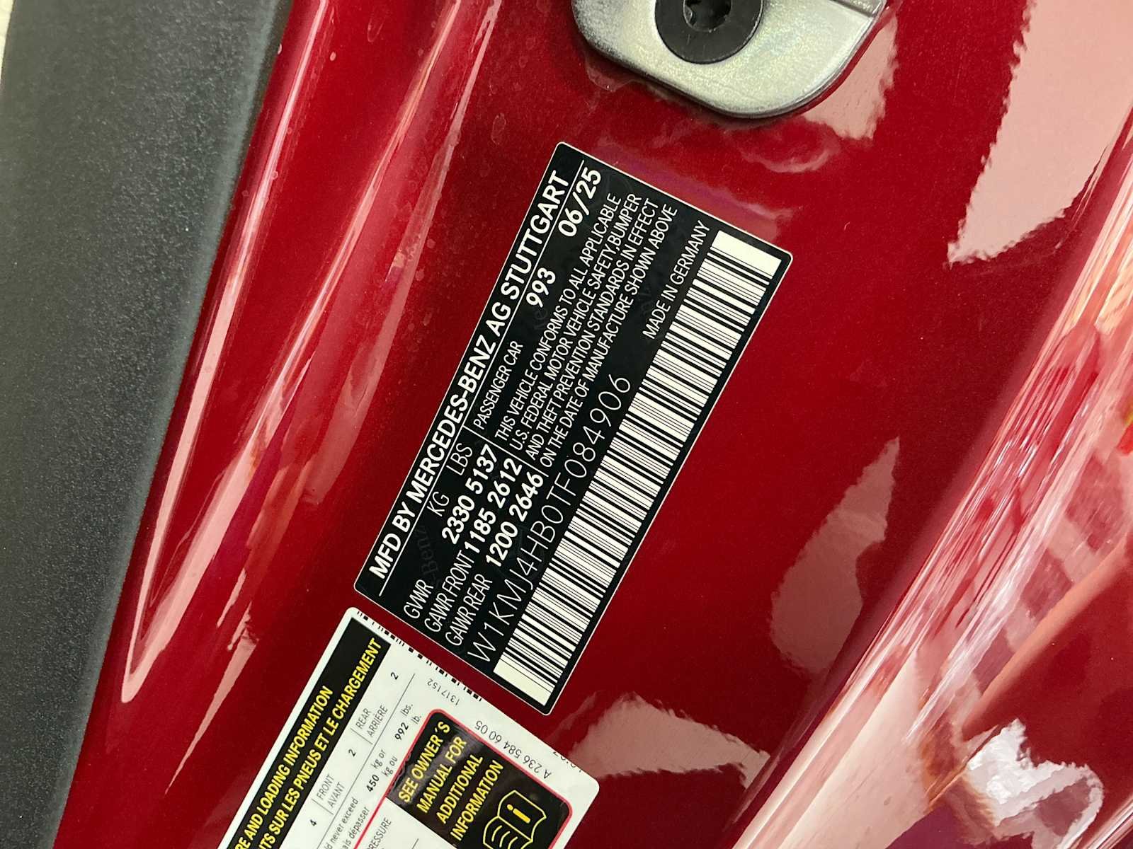 Certified Used 2026 MANUFAKTUR Patagonia Red Metallic Mercedes-Benz CLE 300 image 28