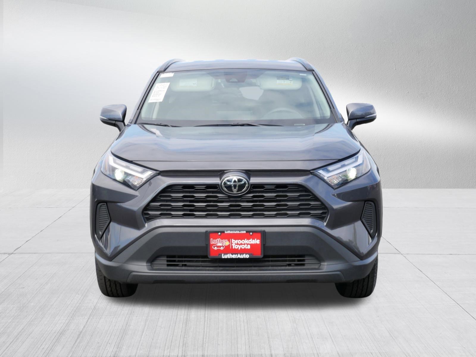 Certified 2025 Toyota RAV4 XLE with VIN 2T3P1RFV5SW523886 for sale in Brooklyn Center, Minnesota