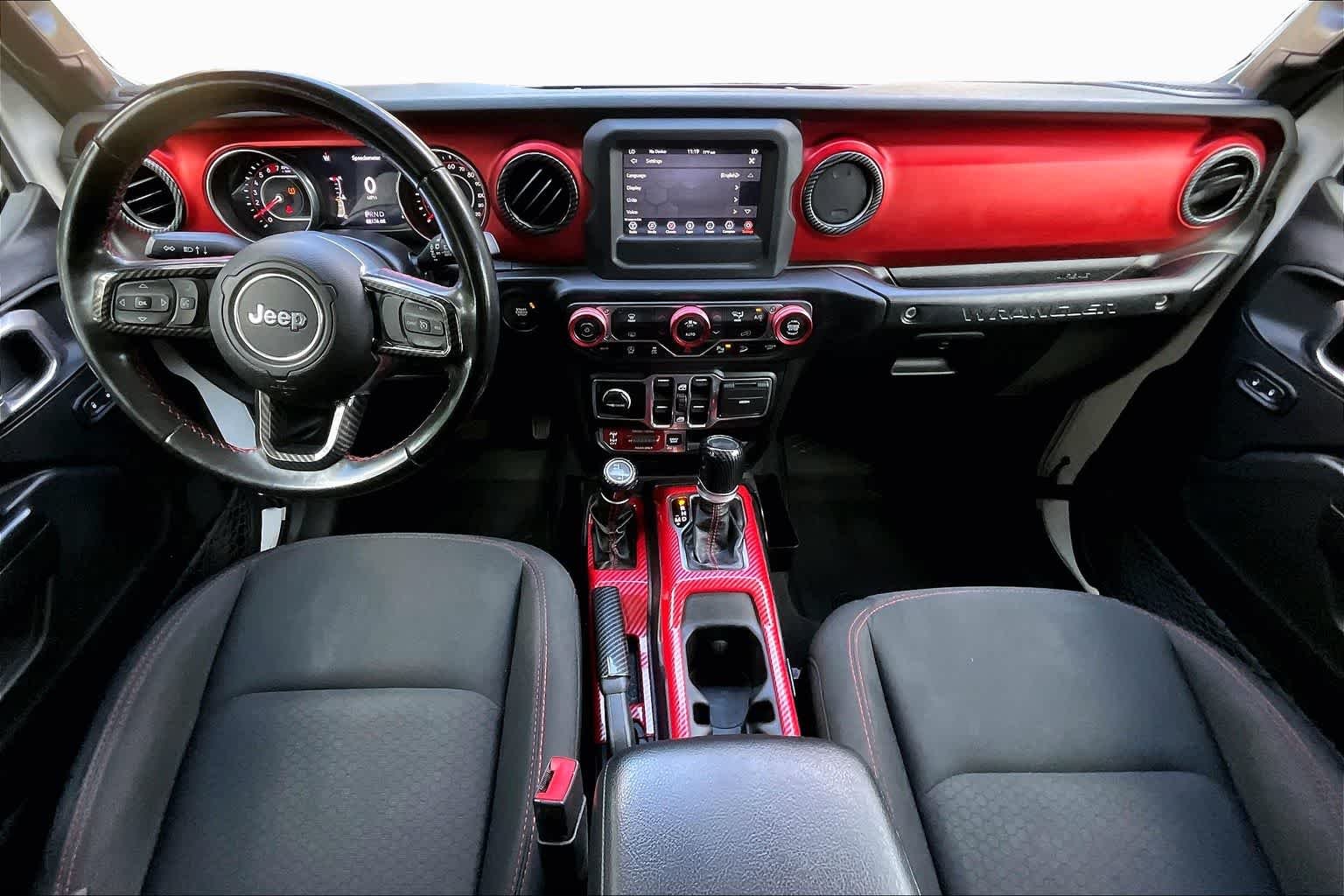 Used 2020 Bright White Clearcoat Jeep Rubicon image 15