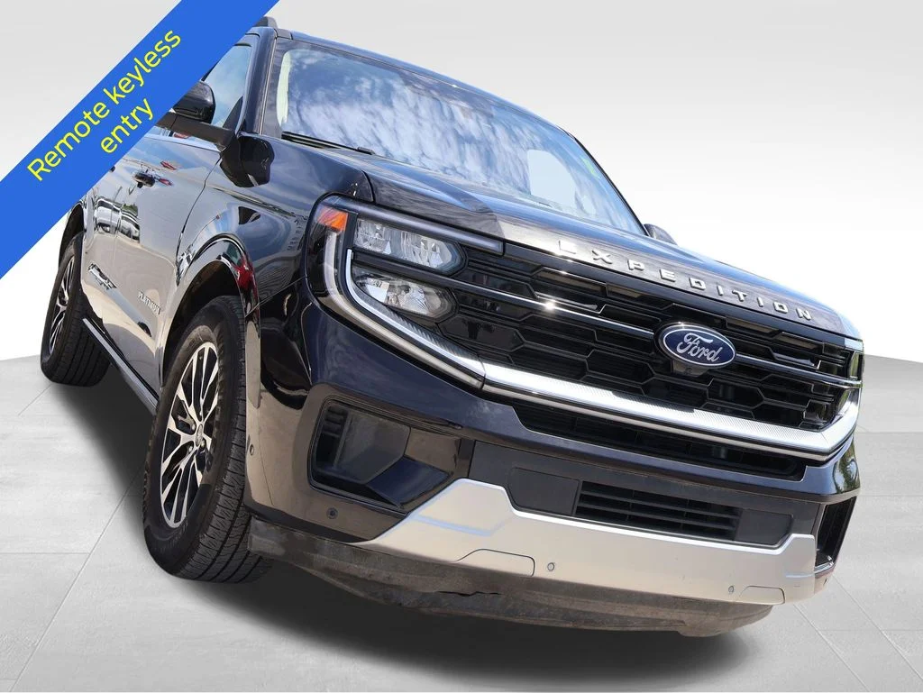 Certified Used 2025 Black Metallic Ford Platinum image 7