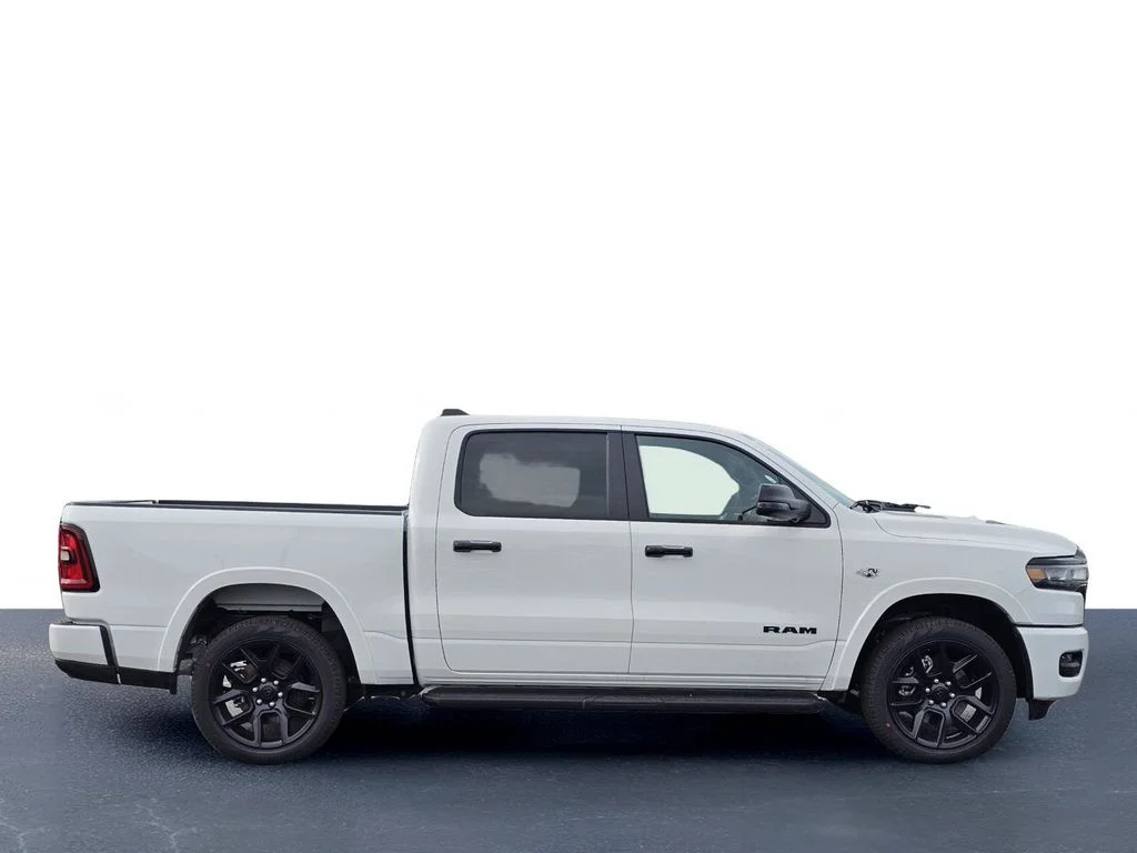 New 2026 Bright White Clear-Coat Exterior Paint RAM Laramie image 7