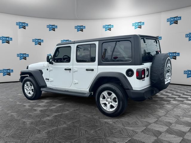 Used 2022 White Jeep Unlimited Sport S image 4