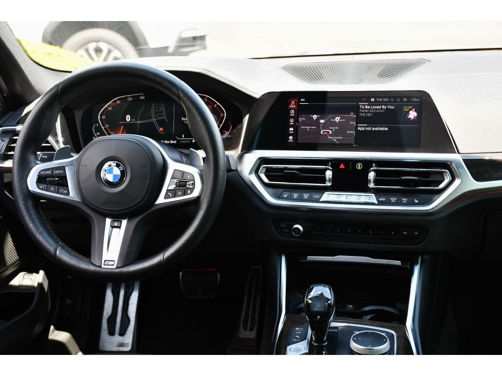 Used 2021 Mineral Gray Metallic BMW 330i xDrive image 18