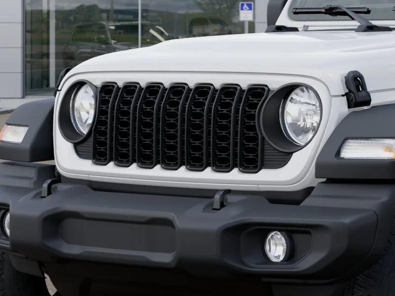 New 2026 Bright White Clear-Coat Exterior Paint Jeep Sport image 38