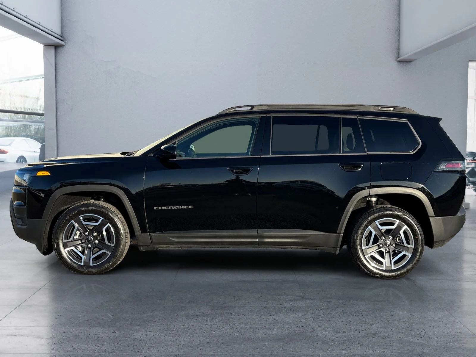 New 2026 Diamond Black Crystal Pearl Jeep Laredo image 2
