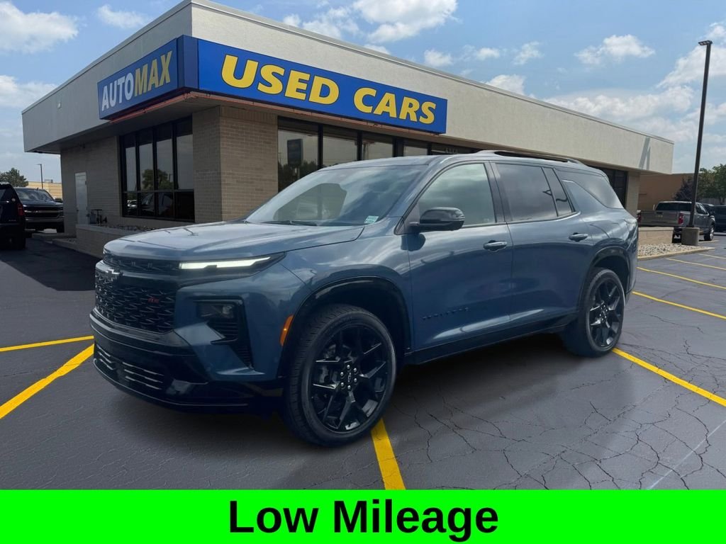 Used 2024 Lakeshore Blue Metallic Chevrolet RS image 1