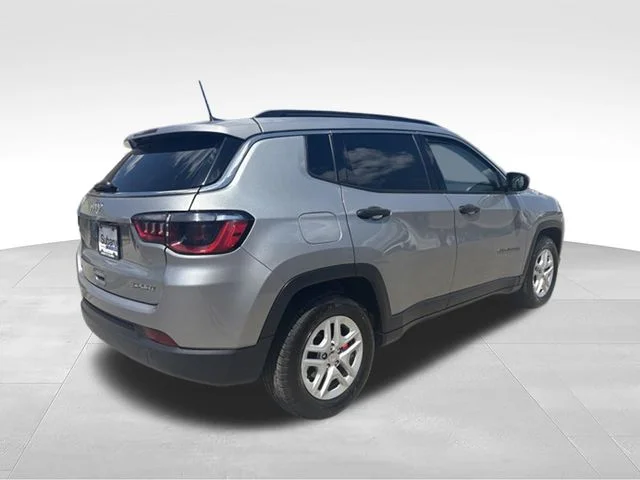 Used 2021 Silver Jeep Sport image 9