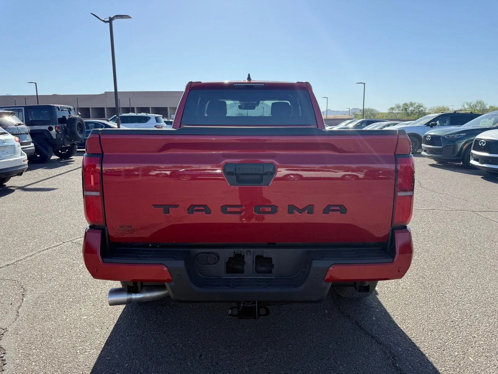 Used 2025 Supersonic Red Toyota Prerunner image 5