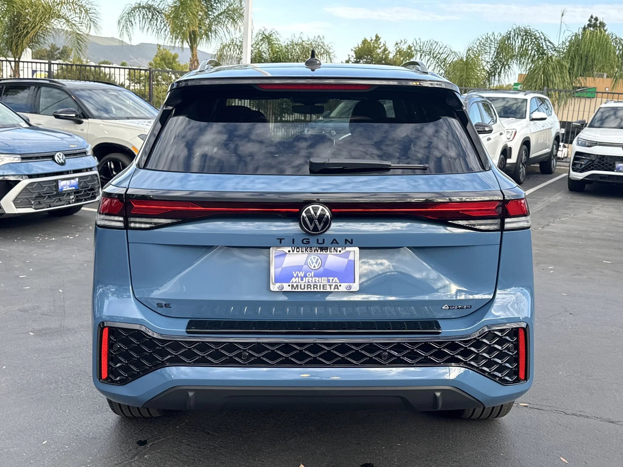 Used 2026 Monterey Blue w/Deep Black Roof Volkswagen SE R-Line Black image 6