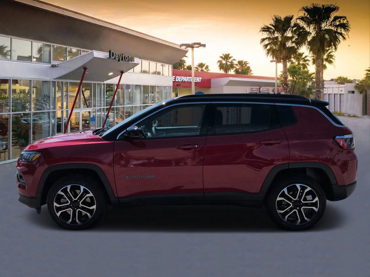 Used 2023 Redline Pearlcoat Jeep Limited image 6
