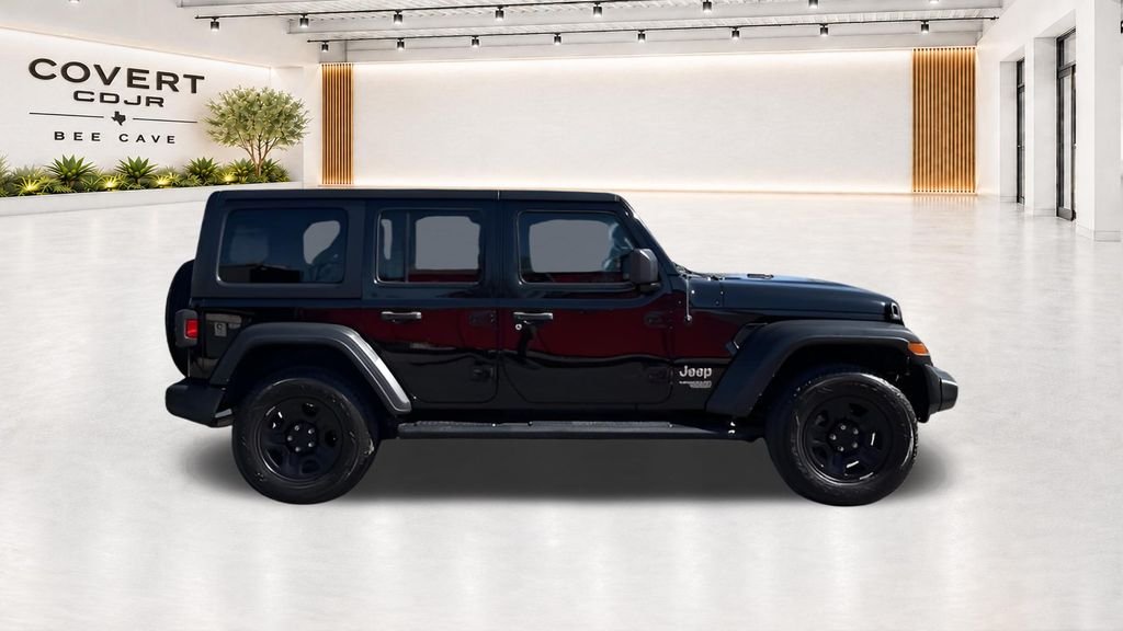Used 2021 Black Jeep Unlimited Sport image 13