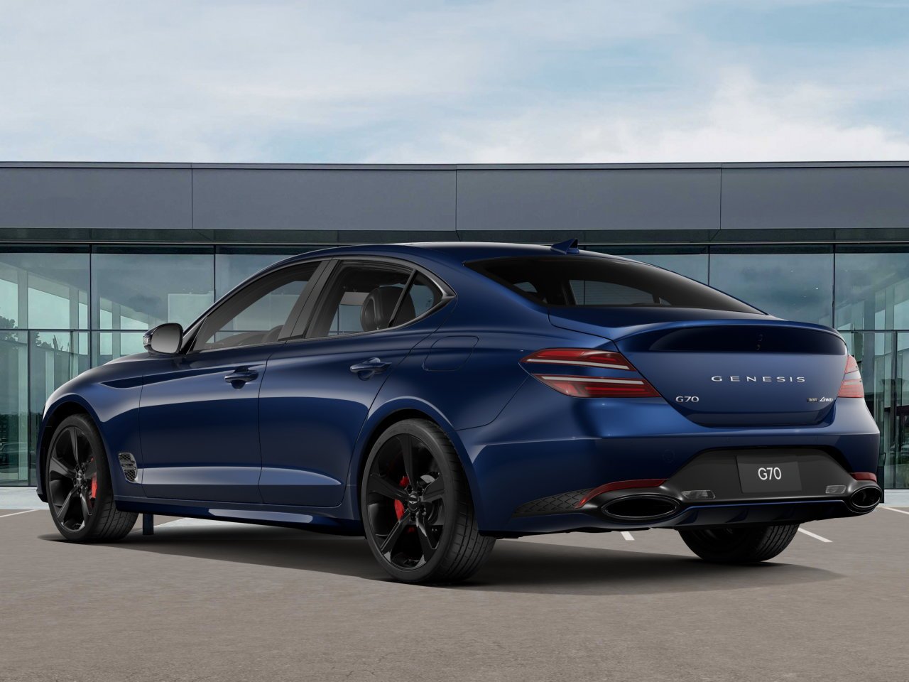 New 2026 Capri Blue Genesis 3.3T SPORT PRESTIGE image 8