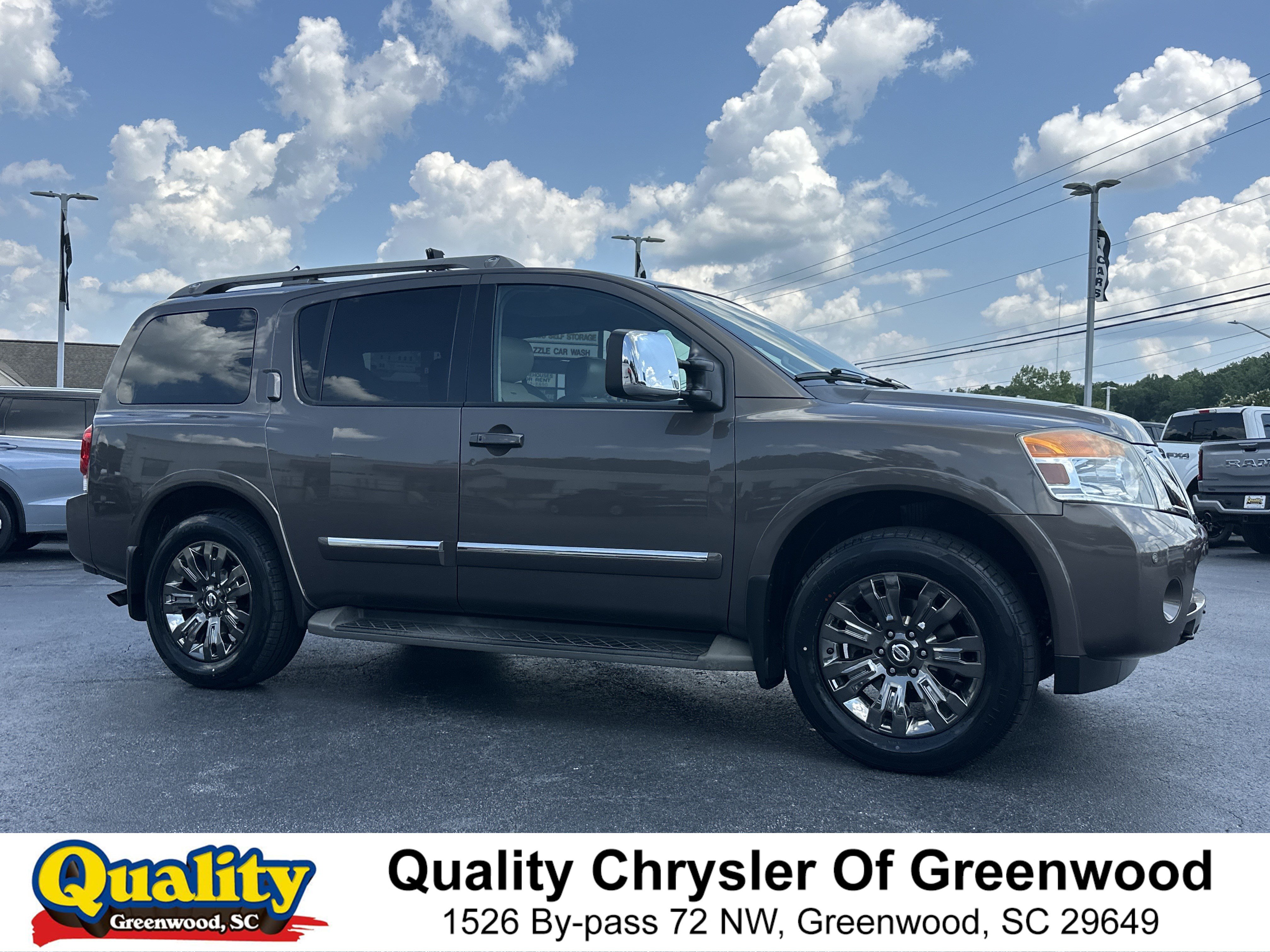 Used 2015 Java Metallic Nissan Platinum image 1