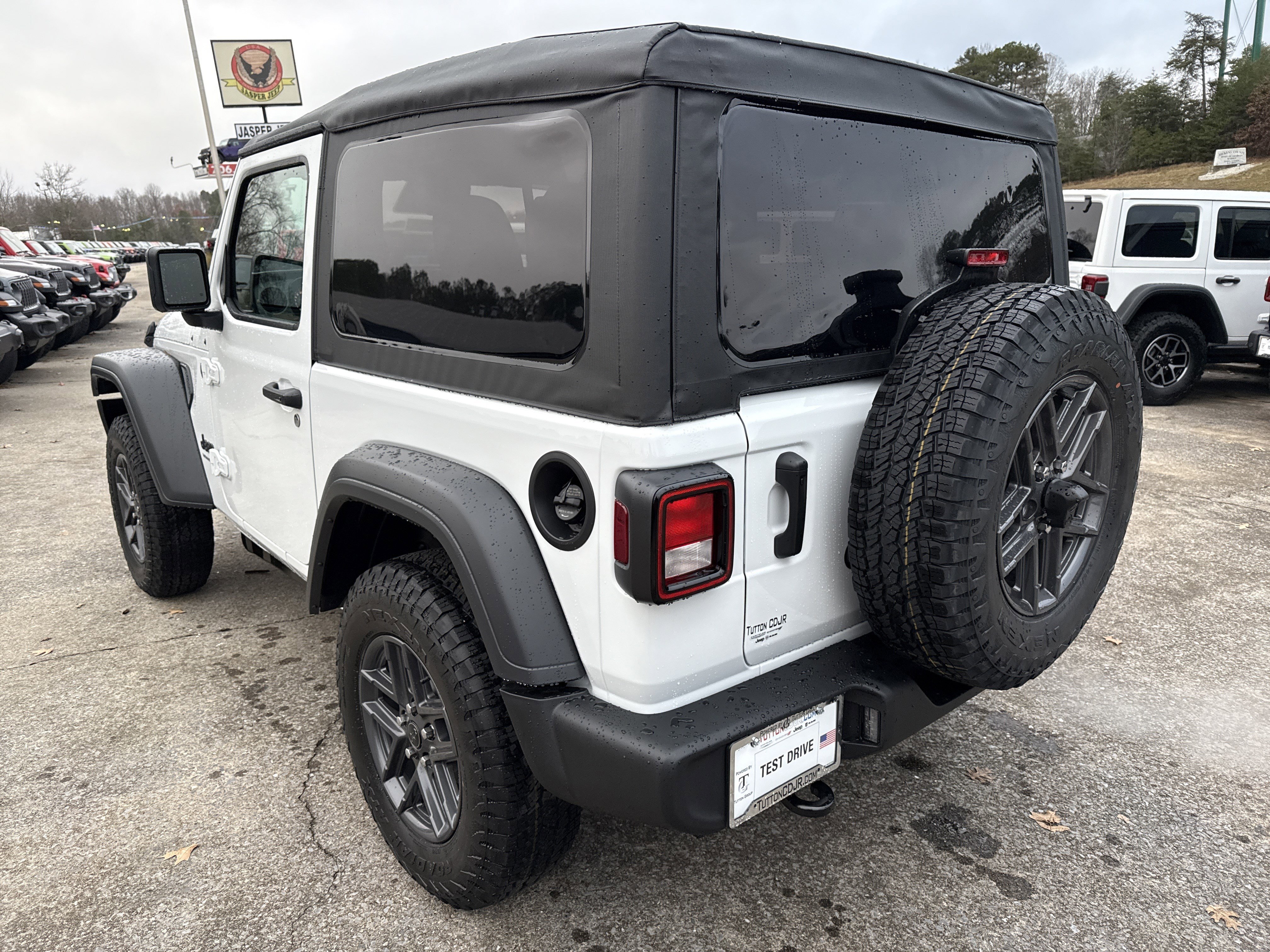 New 2026 Bright White Clearcoat Jeep Sport S image 5