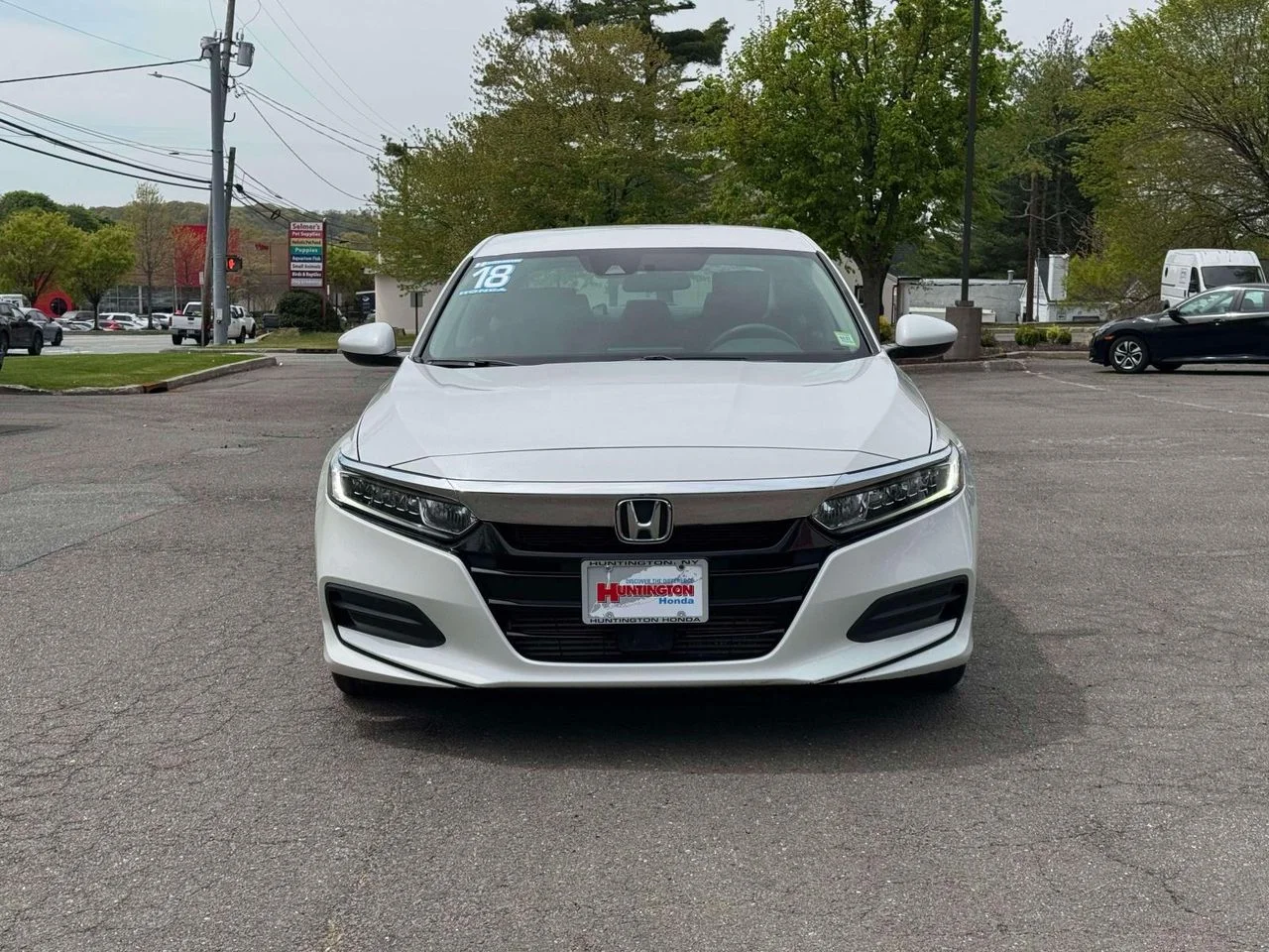 Certified 2018 Honda Accord LX with VIN 1HGCV1F15JA171618 for sale in Huntington, NY
