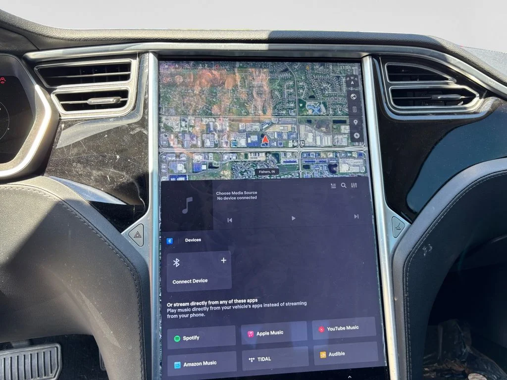 Used 2015 Gray Tesla 70D image 12